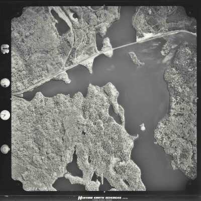 Photograph, Aerial Shots, Canadian National Railway, Unknown Location.