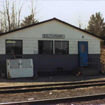 Photograph, CNR Station at South Parry, Ontario.