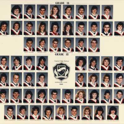 Capreol High School Graduating Class Photo,1988