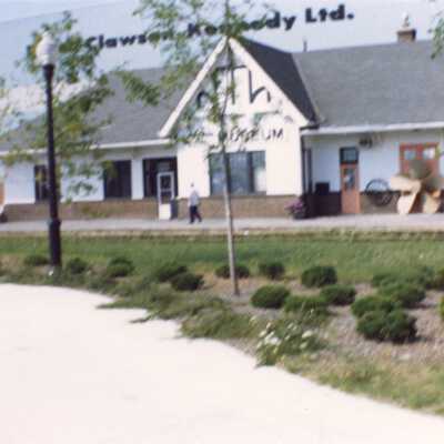 Photograph, CNR Station, Owen Sound, Ontario, Canada.