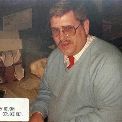 Photograph, Jerry Nelson, Freight Service Rep.