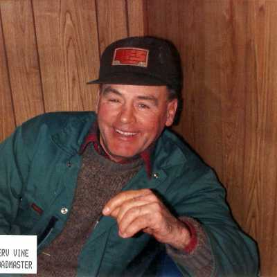 Photograph, Merv Vine, Roadmaster.