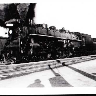 Photograph, CNR Steam Engine 6120