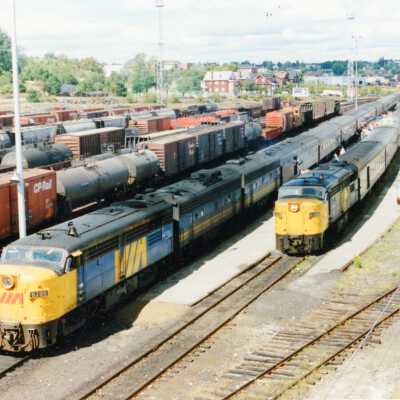 Photograph, CPR Yard, Sudbury, Ontario.