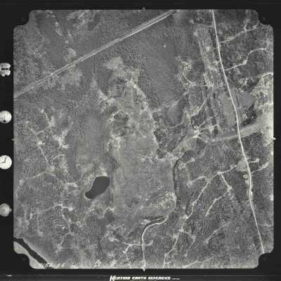 Photograph, Aerial Shots, Canadian National Railway, Unknown Location.