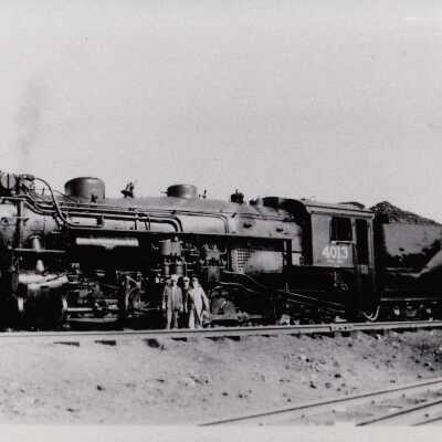 Photograph, CNR Locomotive 4013.