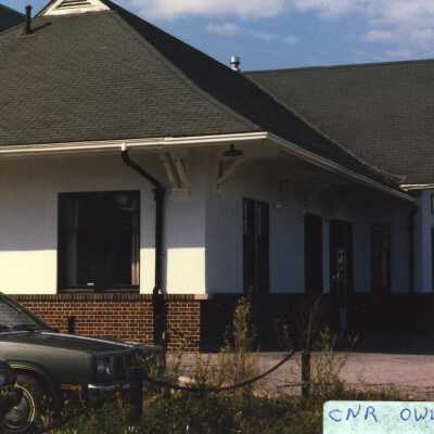 Photograph, CNR Station, Owen Sound, Ontario, Canada.
