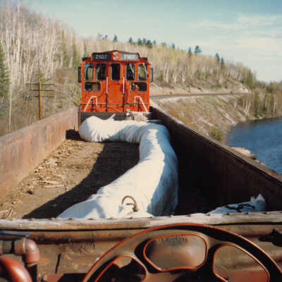 Photograph, Train Derailment, 1988, Set of 175 Pictures.