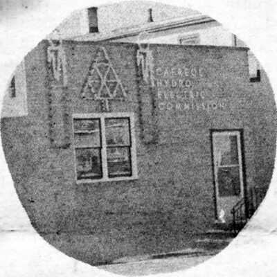 Newspaper Advertisement, Capreol Hydro Electric Commission.