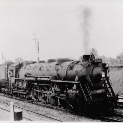 Photograph, CNR Steam Engine 6300
