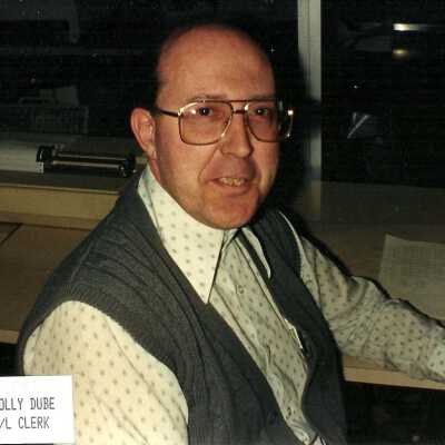 Photograph, Rolly Dube, C/L Clerk.