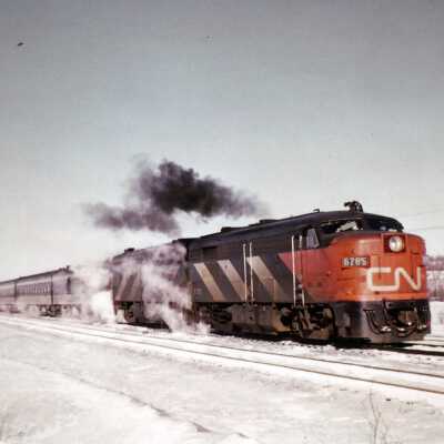 Photograph - CN train no. 6785