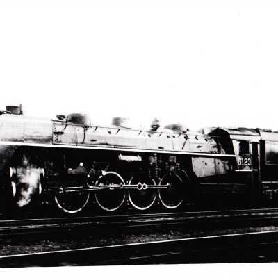 Photograph, CNR Steam Engine 6123