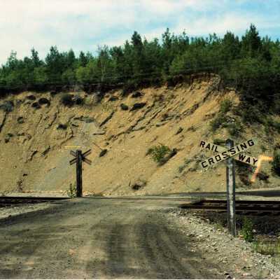 Photograph, CN Crossing near Capreol ON July 1980.
