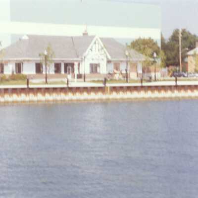 Photograph, CNR Station, Owen Sound, Ontario, Canada.