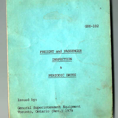 Freight and Passenger Inspection & Periodic Dates