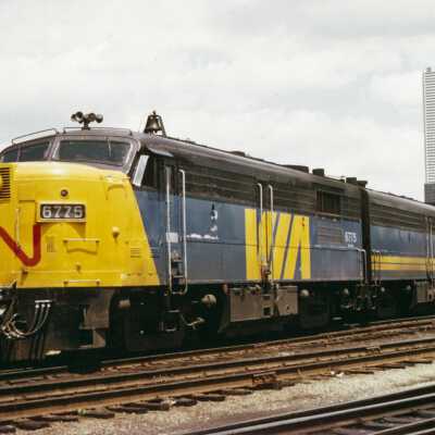 Photograph - CN VIA Rail locomotive no. 6775