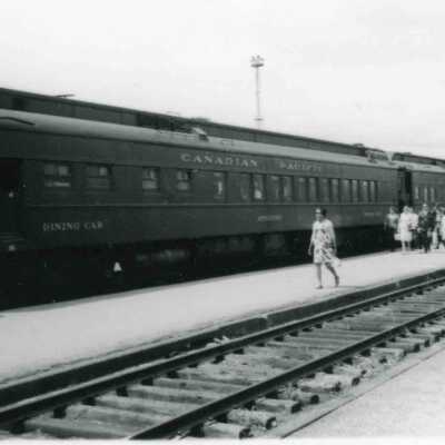 Photograph, Canadian Pacific Dining Car.