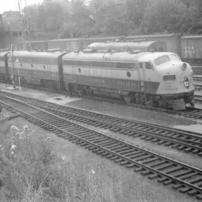 Photograph, Canadian Pacific Locomotive 1402