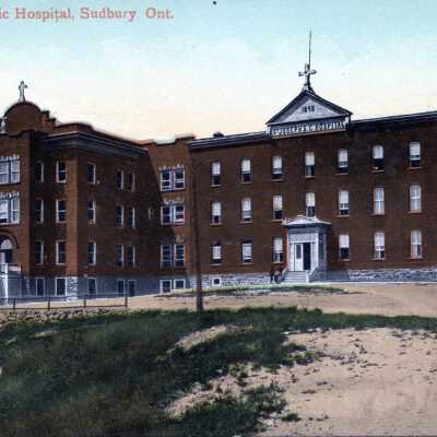 Photograph, St. Joseph Catholic Hospital, Sudbury, Ontario.