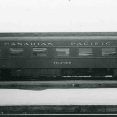 Photograph, Canadian Pacific Coach Car "Telford".