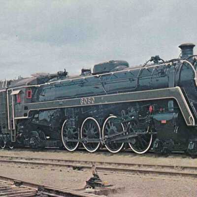 Photograph, CNR Engine 6060.