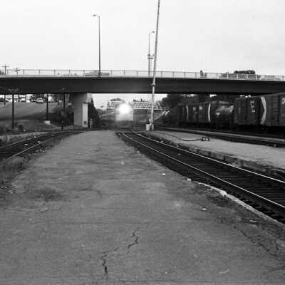 Photograph, CN-VIA 6516 arr Sudbury August 1980.