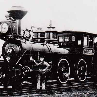 Photograph, CPR Locomotive 22