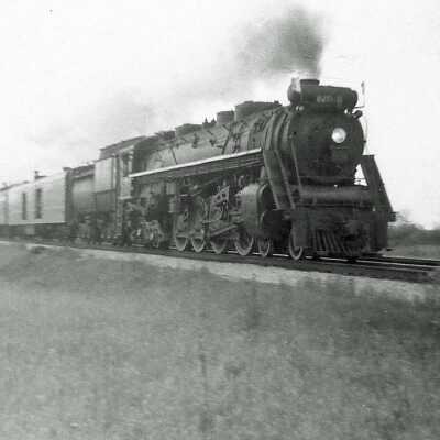 Photograph, CNR 6218 Steam Excursion.
