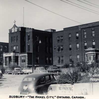 Photograph, St. Joseph Catholic Hospital, Sudbury, Ontario.