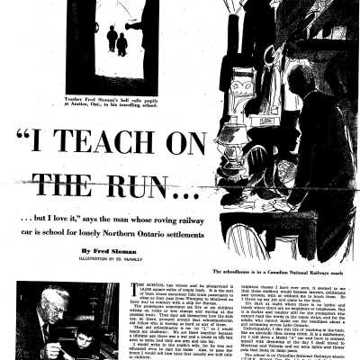 "I Teach On the Run..."