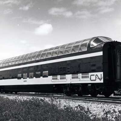 Photograph - Canadian National "Jasper" Super Dome car no. 2400