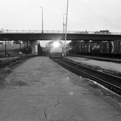 Photograph, CN-VIA 6516 arr Sudbury August 1980.