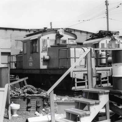Photograph, INCO Locomotive 109, from Gordon D Jomini.