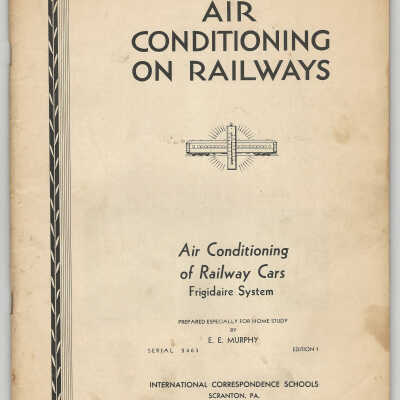 Air Conditioning on Railways Air Conditioning of Railway Cars: Frigidaire System