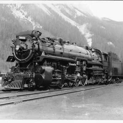 Canadian Pacific Steam Locomotive #5901