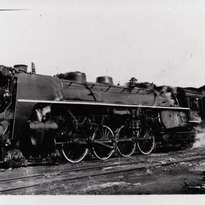Photograph, CNR Steam Engine 6125