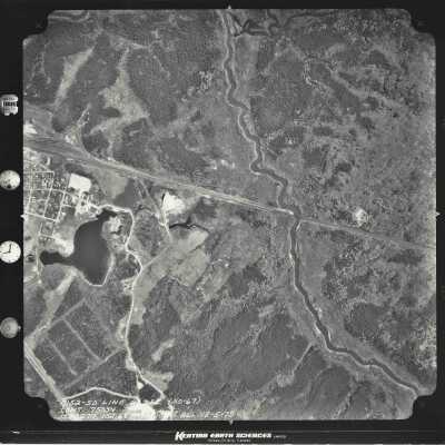 Photograph, Aerial Shots, Canadian National Railway, Unknown Location.