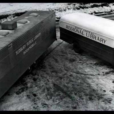 Photograph, Sudbury, Sudbury Bookmobile