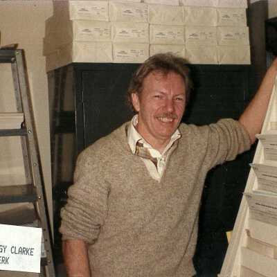 Photograph, Iggy Clarke, Clerk.