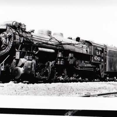 Photograph, CNR Locomotive 4043.