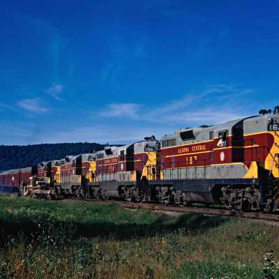 Photograph, Algoma Central Locomotive 167, Searchmont, 1972.