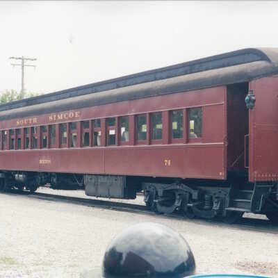 Photograph, CPR Passenger Car Beeton
