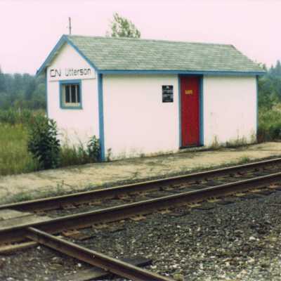 Photograph, CNR Utterson Station, Utterson, Ontario.
