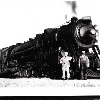 Photograph, CNR Steam Engine 6309