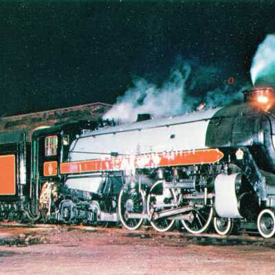 Photograph, Canadian Pacific Railway, Engine 2828.