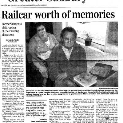 Railcar Worth of Memories