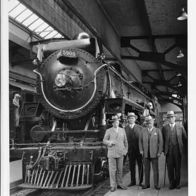 Canadian Pacific Steam Locomotive #5900