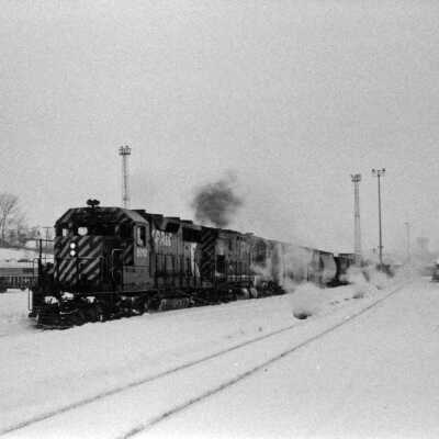 Photograph, Canadian Pacific Locomotive 5010.