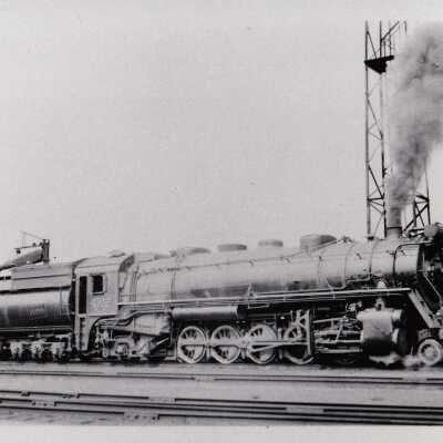 Photograph, CNR Locomotive 4102.